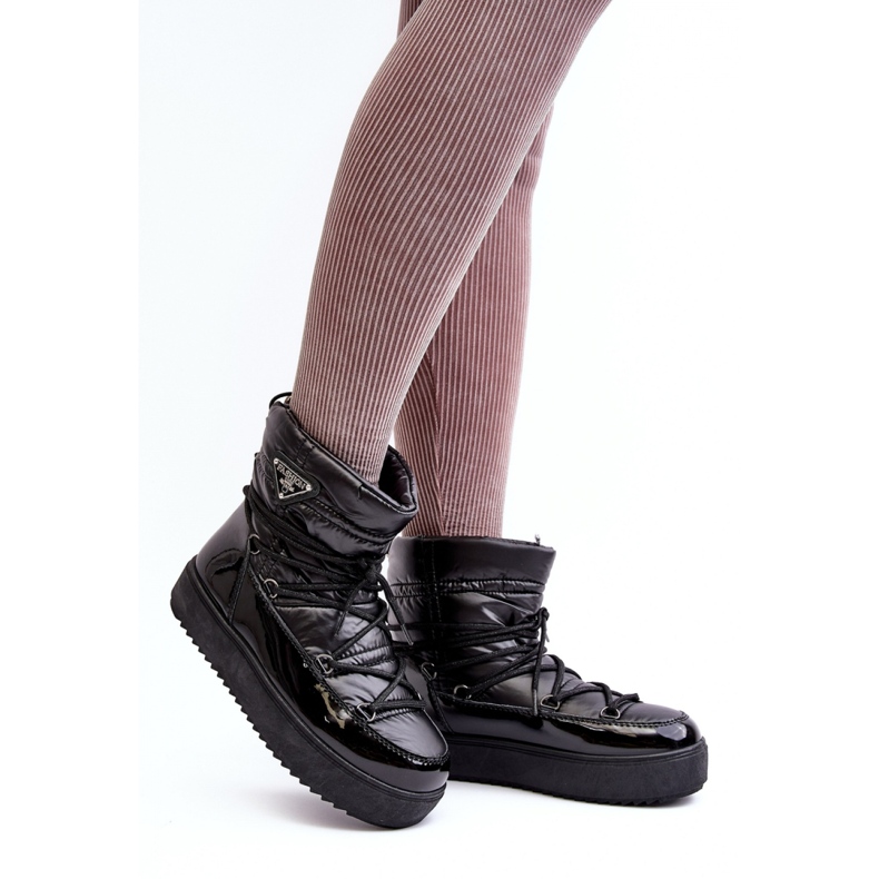 Step in style Cizme de zapada Model Fleure NB606 Black - Pas in stil negru 1