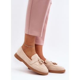 Step in style Mocasini Model Dansitu N22-992 Bej - Pas in stil 1