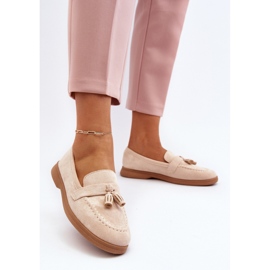 Step in style Mocasini Model Dansitu N22-992 Bej - Pas in stil 2