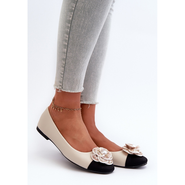 Step in style Balerini Model Divinella T601P Bej - Pas in stil 1