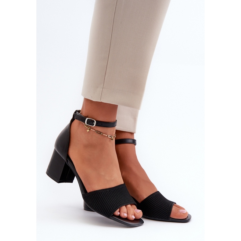Step in style Sandale Model Desvia 8738 Negru - Pas in stil 1
