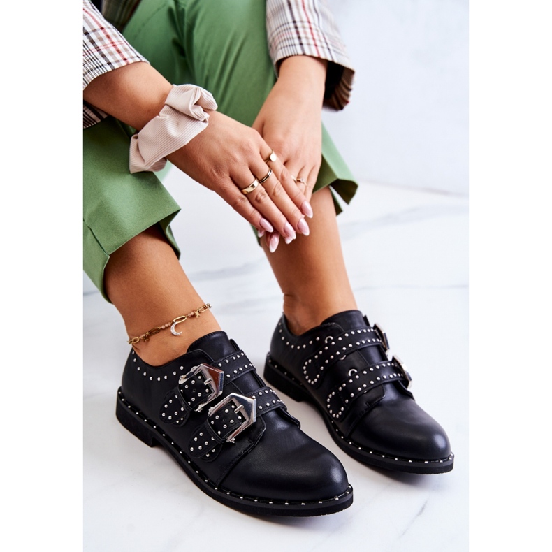 Step in style Pantofi Model Lu Boo XW37311 Piele Neagra - Pas in stil negru 1