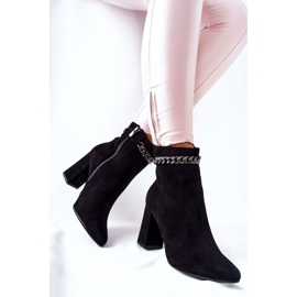 Step in style Cizme Model Laura Messi 2203 Blk Black - Pas in stil negru 1