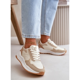 Step in style Pantofi sport Model Issatta C2157 Bej - Pas in stil 2