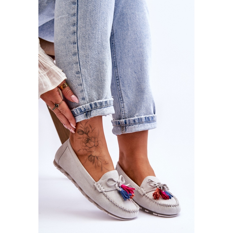 Step in style Mocasini Model Dorine GS37 Gri - Pas in stil 1