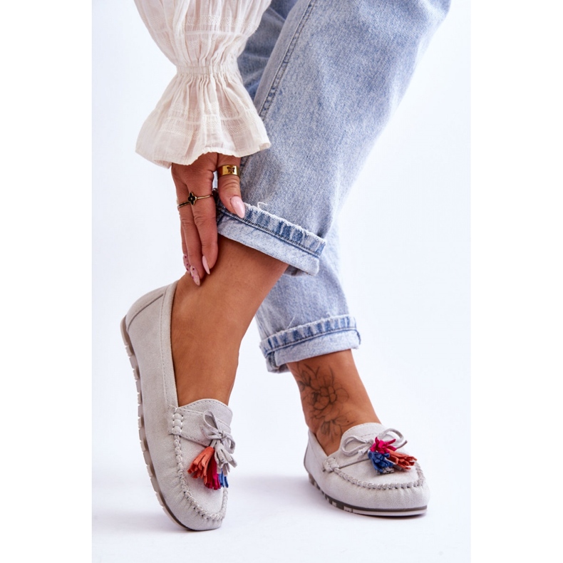 Step in style Mocasini Model Dorine GS37 Gri - Pas in stil 2