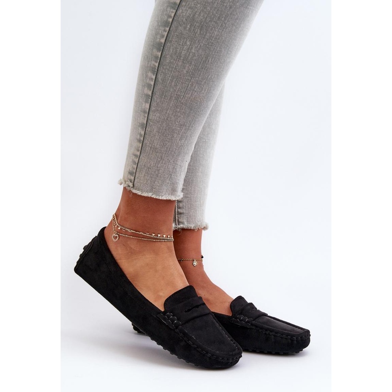 Step in style Mocasini Model Adelmarie ZK091 Negri - Pas in stil negru 1