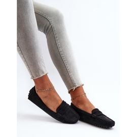 Step in style Mocasini Model Adelmarie ZK091 Negri - Pas in stil negru 2