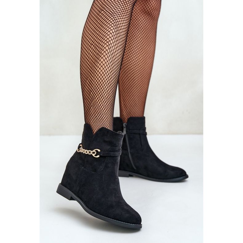 Step in style Cizme Model Ofcorna MS2097 Inapoi - Pas in stil negru 1