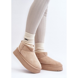 Step in style Cizme de zapada Model Caliksa UA-1855 Bej - Pas in stil 1