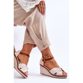 Step in style Sandale Model Daphne M338 Bej Deschis - Pas in stil 2
