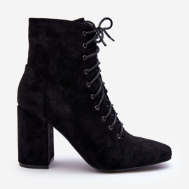 Step in style Cizme Model Saolio L08-237 Black Suede - Pas in stil negru 3