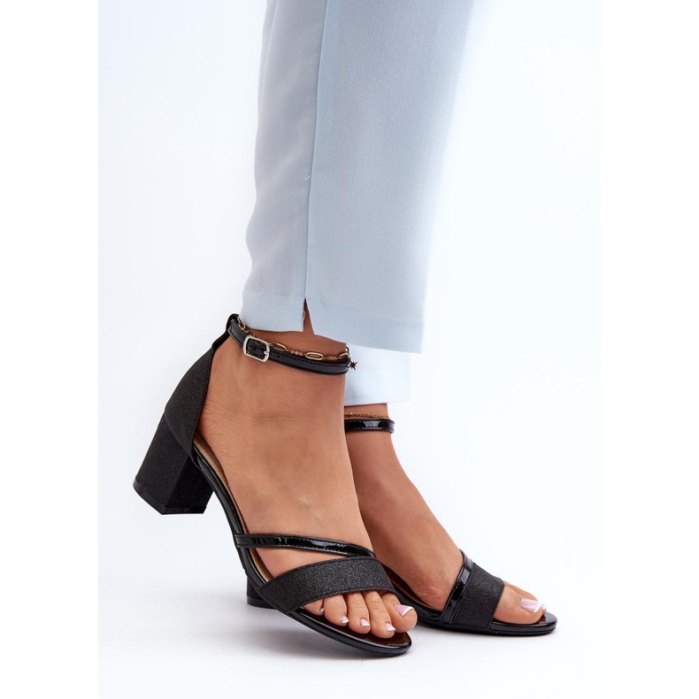 Step in style Sandale Model Ploemis 20244 Negru - Pas in stil 1