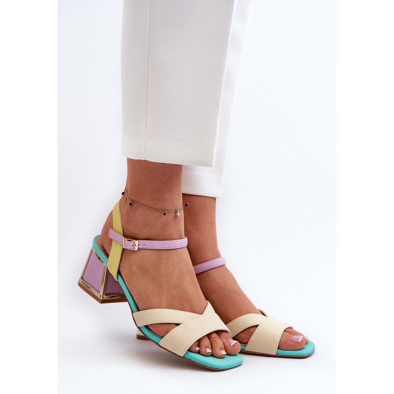 Step in style Sandale Model Da CR482 Bej - Pas în stil 1