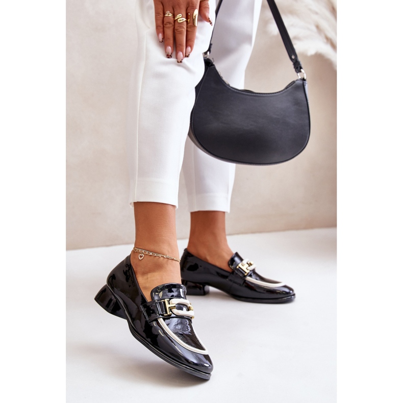 Step in style Pantofi Model Artiker 55C0104 Negri - Pas în stil negru 1