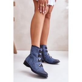 Step in style Cizme Model Evalith ASA62-30 Albastru - Pas in stil 1
