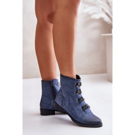 Step in style Cizme Model Evalith ASA62-30 Albastru - Pas in stil 2