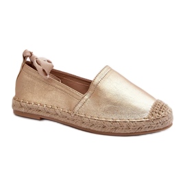 Step in style Espadrile Model Ismanne B-727 Gold - Pas în stil galben 2 Step in style Espadrile Model Ismanne B-727 Gold - Pas în stil galben 2