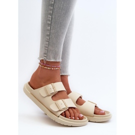 Step in style Sandale Flip-flops Model Big Star NN274A752 Bej - Pas în stil 1