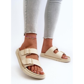 Step in style Sandale Flip-flops Model Big Star NN274A752 Bej - Pas în stil 2