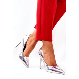 Step in style Tocuri înalte Model Tissoria LY9177-2 Argintiu - Pas în stil gri 1