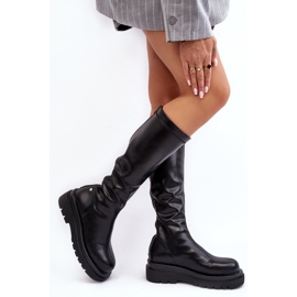 Step in style Model Goe MM2N4068 Cizme negre - Pas în stil negru 1