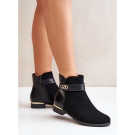 Step in style Cizme Model Ravasira K-99213 Negru - Pas in stil 1