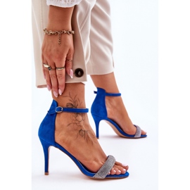 Step in style Model Moments LY-9268-4 Sandale albastre - Pas în stil albastru 1