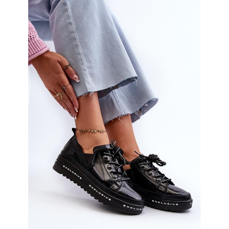 Step in style Pantofi Model S.Barski LR620 Black - Pas in stil negru 1