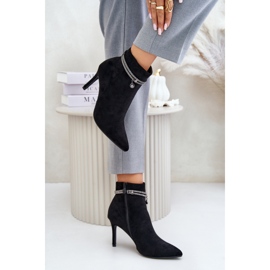 Step in style Cizme Model Vinceza 16469 Negru - Pas in stil 2