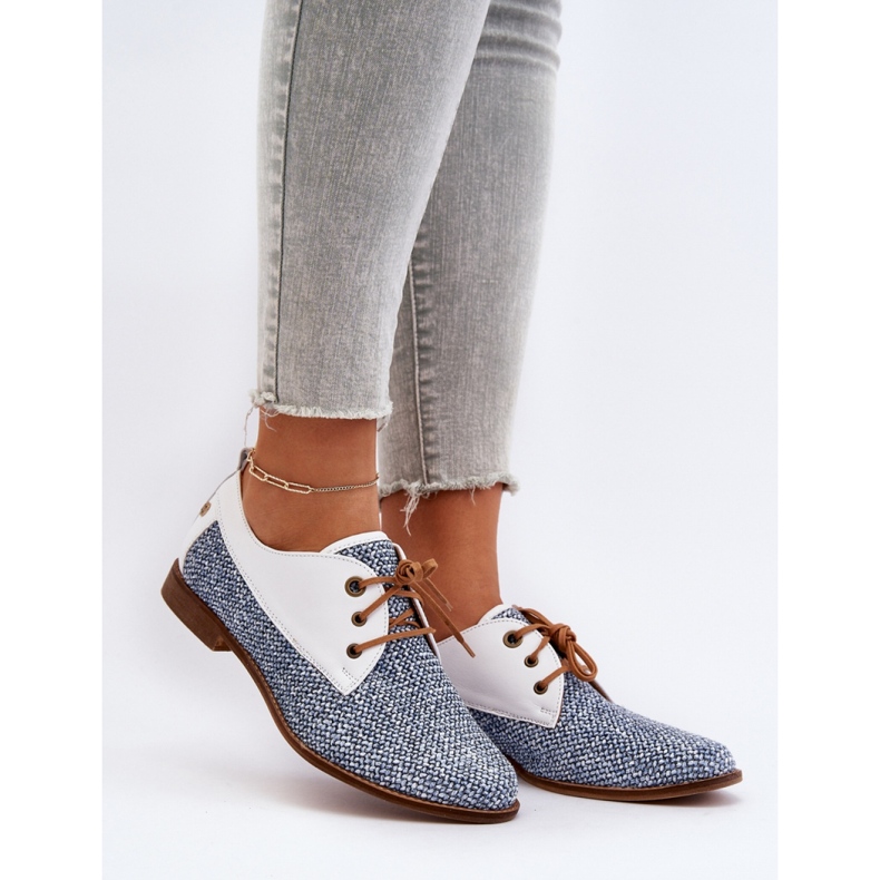 Step in style Pantofi Model Maciejka 06461-17 Albastru - Pas în stil 1