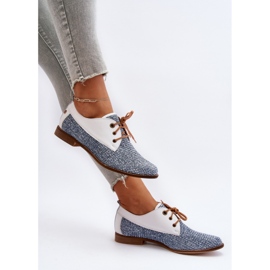 Step in style Pantofi Model Maciejka 06461-17 Albastru - Pas în stil 2