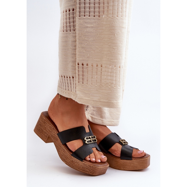 Step in style Sandale Flip-flops Model Zazoo 40412 Negru - Pas în stil 1