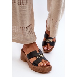 Step in style Sandale Flip-flops Model Zazoo 40412 Negru - Pas în stil 2