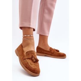 Step in style Mocasini Model Dansitu N22-992 Camel - Pas in stil maro 2