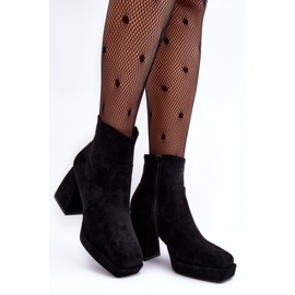 Step in style Cizme Model Abnous NS293P Negru - Pas in stil 1