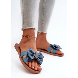 Step in style Sandale Flip-flops Model Rivarina 491-02 Albastru - Pas în stil 2