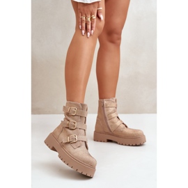 Step in style Cizme model Ciascia HB-277 Bej - Pas in stil 1 Step in style Cizme model Ciascia HB-277 Bej - Pas in stil 1