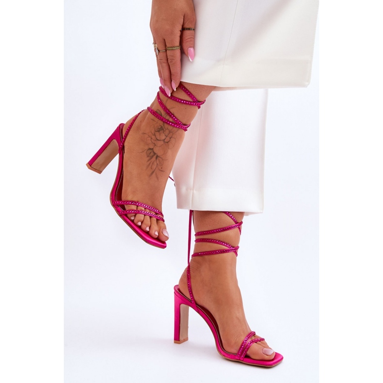 Step in style Sandale Model Nessy H8-508 Fuchsia - Pas in stil roz 1