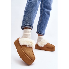 Step in style Papuci Model Starlyn BL396 Camel - Pas in stil maro 2