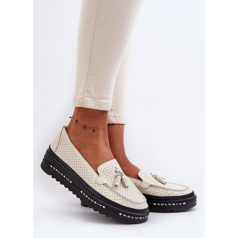 Step in style Mocasini Model Assetnima 24PB18-7176 Bej - Pas in stil 1