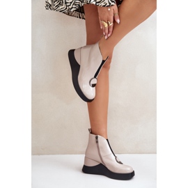 Step in style Cizme Model Da MR880-136 Bej - Pas in stil 1 Step in style Cizme Model Da MR880-136 Bej - Pas in stil 1