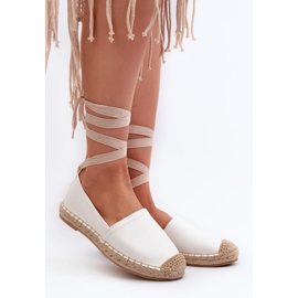Step in style Espadrile Model Ismanne B-727 White - Pas în stil alb 1