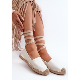 Step in style Espadrile Model Ismanne B-727 White - Pas în stil alb 2