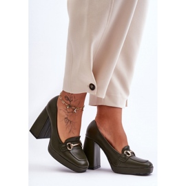 Step in style Pompe Model Rouse M047 Verde - Pas în stil 2