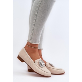 Step in style Mocasini Model Da MR38-676 Bej - Pas in stil 1