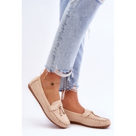 Step in style Mocasini Model Good Time ZA28P Bej - Pas in stil 1