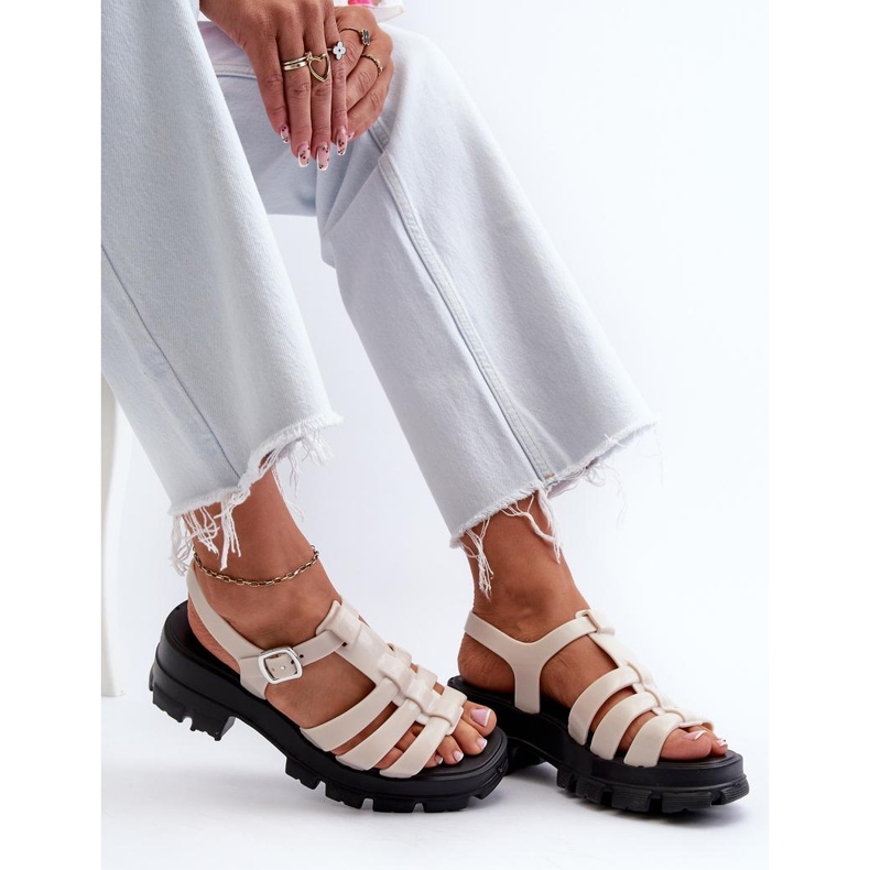 Step in style Sandale Model Zaxy NN285040 Bej deschis - Pas în stil 1