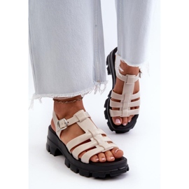 Step in style Sandale Model Zaxy NN285040 Bej deschis - Pas în stil 2