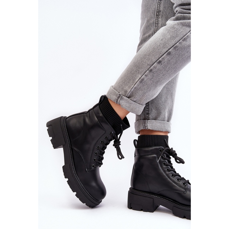 Step in style Trappers Model Rivella BM25 Black - Pas în stil negru 2